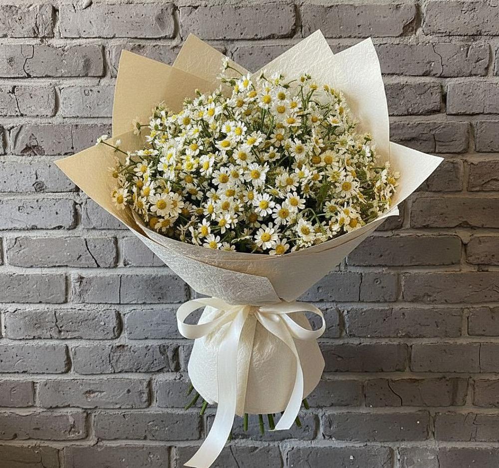 Букет цветов из: Ромашки в Дрожжино