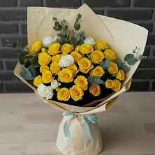 Букет цветов из:  Розы в Дрожжино