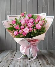 Букет Розовый кустик в Дрожжино
