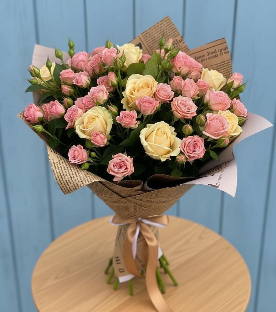 Букет цветов из: Розы в Дрожжино