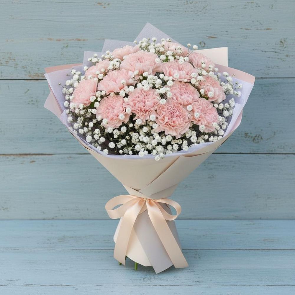 Букет цветов из: Гвоздики в Дрожжино