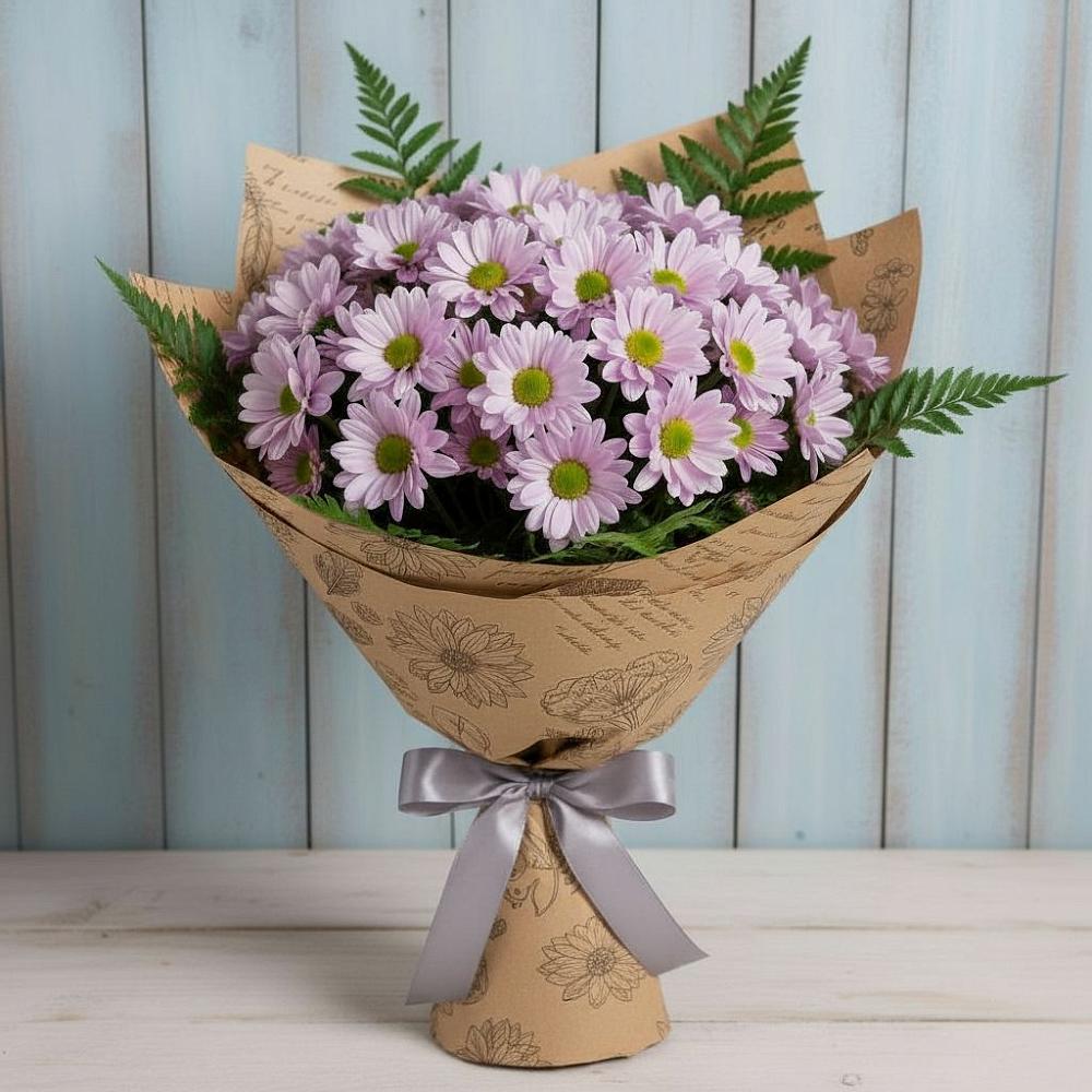 Букет цветов из: Хризантемы в Дрожжино