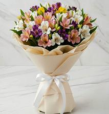 Букет цветов из:  Альстромерии в Дрожжино