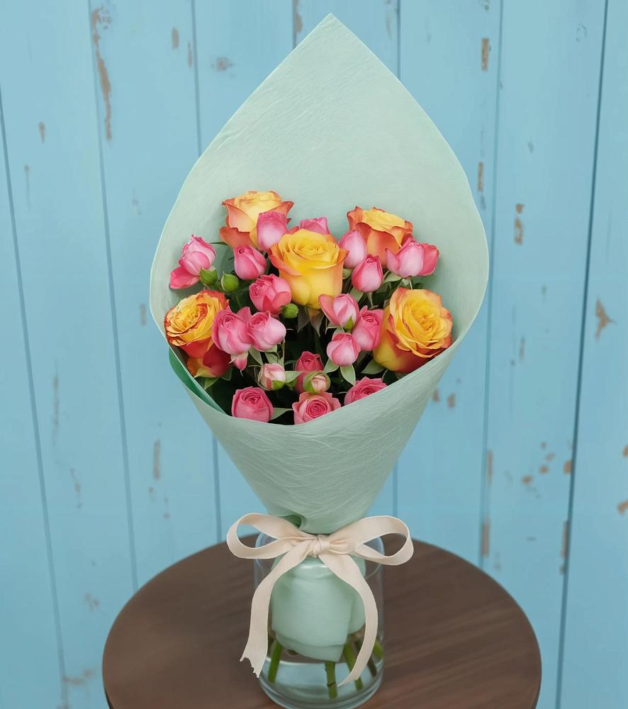 Букет цветов из: Розы в Дрожжино