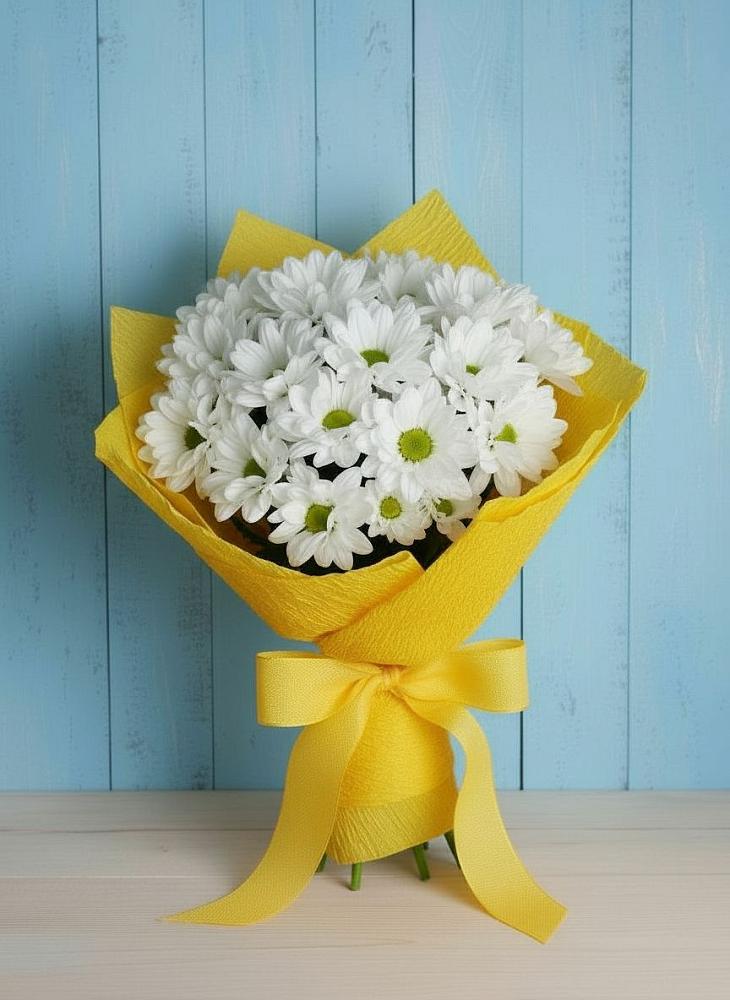 Букет цветов из: Хризантемы в Дрожжино