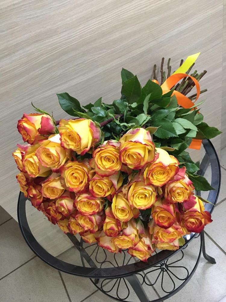 Букет Желтые розы в Дрожжино