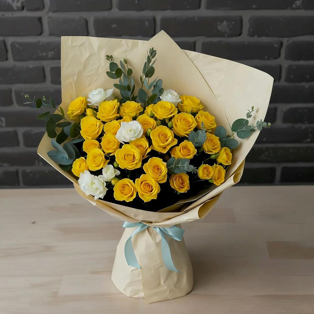 Букет цветов из: Розы в Дрожжино