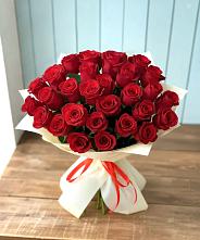 Букет 29 Красных роз в Дрожжино