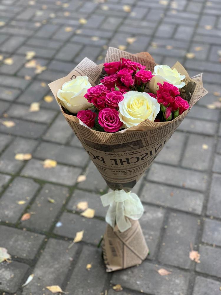 Букет цветов из: Розы в Дрожжино