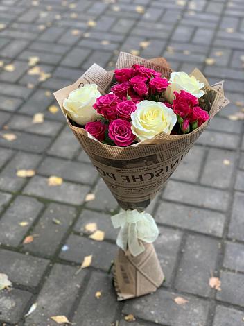 Букет цветов из: Розы в Дрожжино
