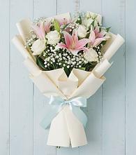 Букет цветов из:  Лилии в Дрожжино