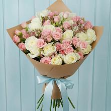 Букет цветов из:  Розы в Дрожжино